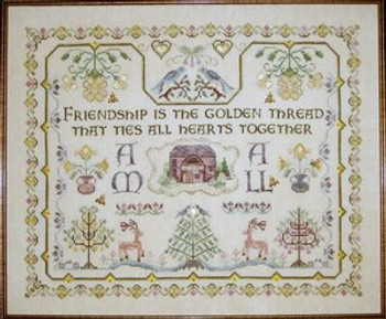 CHAT081 Friendship Sampler Châtelaine Designs