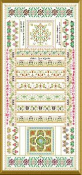 CHAT067 Heritage Sampler Châtelaine Designs