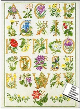 159000 Sampler - Flower ABC Permin Graphs