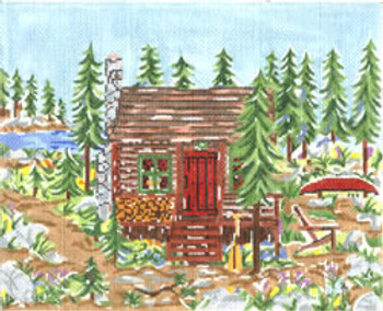 SWB152 Mountain Cabin 8X10 18 Mesh Cooper Oaks Designs