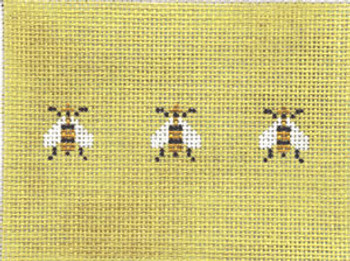 SWB1037 Bees 3.25X4.5 18 Mesh  Cooper Oaks Designs