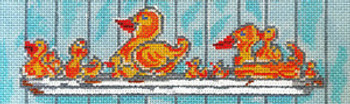 COL560A Bathtime Ducks A 2.5X8 18 Mesh Cooper Oaks Designs	$75.00