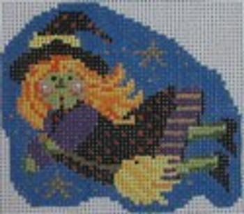 417 Arabella Bitchy Witchy 3.25 x 3 18 Mesh NEEDLEDEEVA