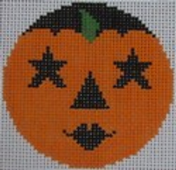 435G Tootsie Pumpkinface 2.66 x 2.66 18 Mesh NEEDLEDEEVA