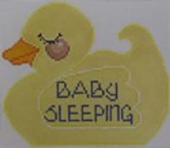 1017F Duck Baby Sleeping 5 x 4.5 18 Mesh NEEDLEDEEVA
