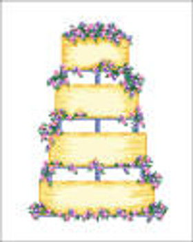 805 Wedding Cake 7 x 10 13 Mesh NEEDLEDEEVA