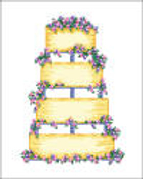 805 Wedding Cake 4.5 x 7 18 Mesh NEEDLEDEEVA