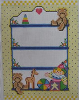 1201 The Toy Shelf 6 x 8 18 Mesh NEEDLEDEEVA