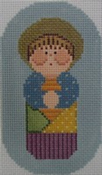 1358G Baby Jesus 2.5 x 4.5 18 Mesh NEEDLEDEEVA