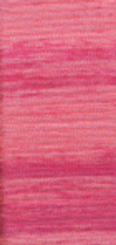 #231 Overdye coral/red 4mm River Silks Silk Ribbon