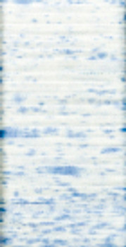 #298 ODYE WHITE/LAKE BLUE 7mm River Silks Silk Ribbon