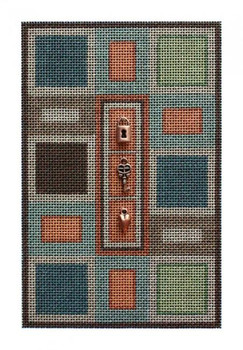 DH3800 Abstract Squares Elements Designs 