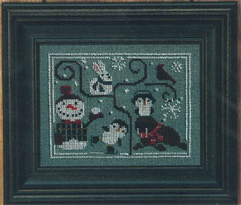 Oodles Of Winter (w/charms) Size: 81w x 61h  Bent Creek 14-1306