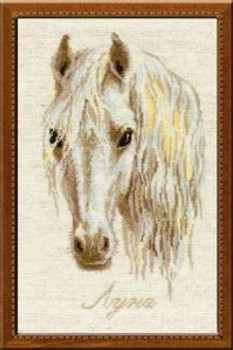 RL827 Riolis Cross Stitch Kit Moon Horse