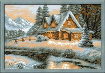 RL1080 Riolis Cross Stitch Kit Winter View