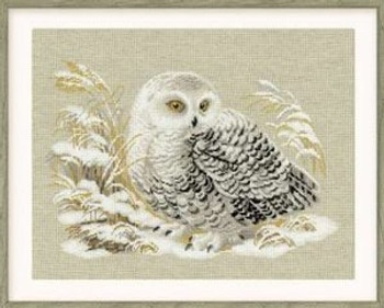 RL1241 Riolis Cross Stitch Kit White Owl