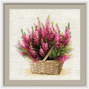 RL1324 Riolis Cross Stitch Kit Scottish Heather