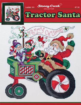 Tractor Santa by Stoney Creek Collection 126 x 129 12-1626 