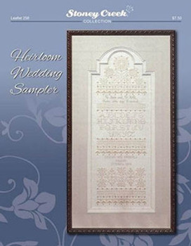 Heirloom Wedding Sampler by Stoney Creek Collection 85w x 257h 13-2180 