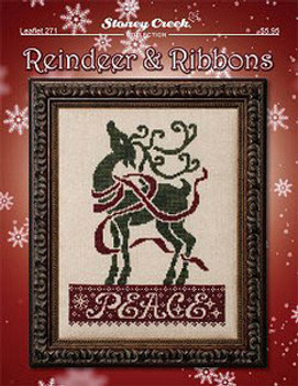 Reindeer & Ribbons by Stoney Creek Collection 99w x 129h 14-1313 