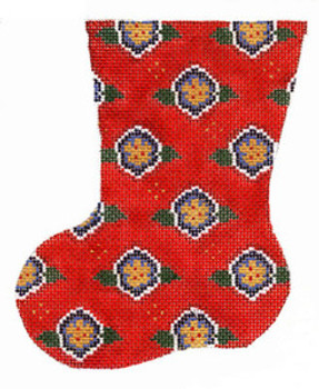 LR324R Lg Flower Mini Sock 4.5X6 18 Mesh Cooper Oaks Designs