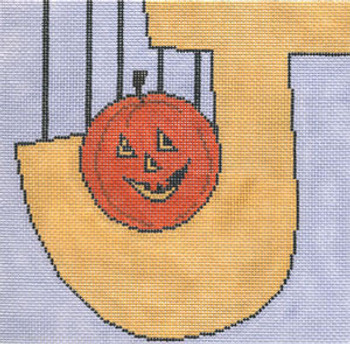 WK2012J Jail/Jack o’ Lantern 8X8 13 Mesh Cooper Oaks Designs Alphabet