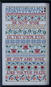 Sampler Cove Designs SC1009 Wise