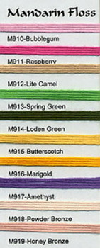 Rainbow Gallery Mandarin Floss M912 Lite Camel