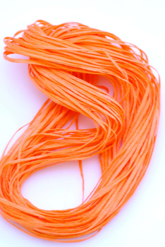 SEA161 Really Orange Sea Grass Thread Gatherer