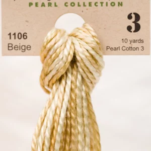 Pearl Cotton 3 1106 Beige Weeks Dye Works