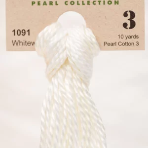 Pearl Cotton 3 1091 Whitewash Weeks Dye Works