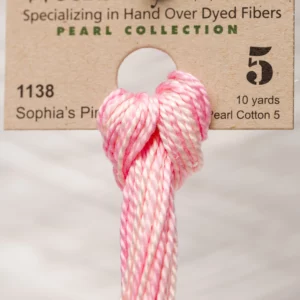 Pearl Cotton 5 1138 Sophia's Pink Weeks Dye Works