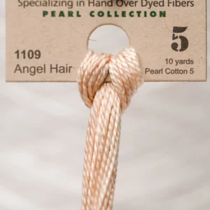 Pearl Cotton 5 1109 Angel Hair Weeks Dye Works