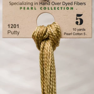 Pearl Cotton 5 1201 Putty Weeks Dye Works
