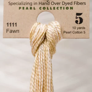 Pearl Cotton 5 1111 Fawn Weeks Dye Works
