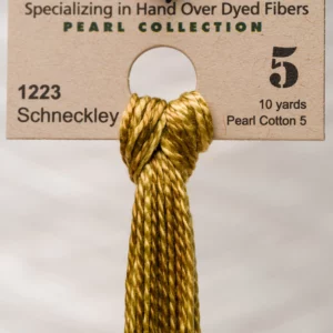 Pearl Cotton 5 1223	 Schneckley Weeks Dye Works