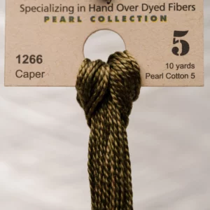 Pearl Cotton 5 1266 Caper Weeks Dye Works