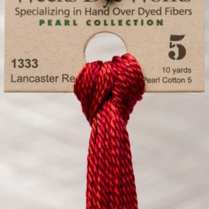 Pearl Cotton 5 1333	 Lancaster Red Weeks Dye Works