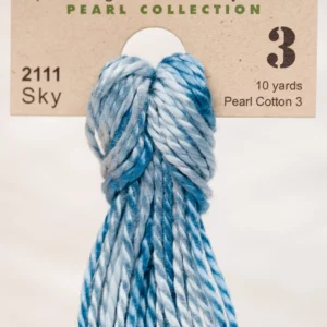 Pearl Cotton 3 2111 Sky Weeks Dye Works