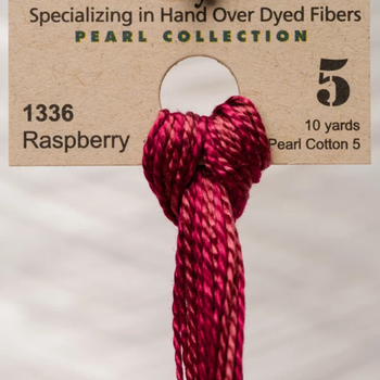 Pearl Cotton 5 1336	 Raspberry Weeks Dye Works