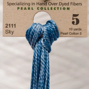 Pearl Cotton 5 2111 Sky Weeks Dye Works