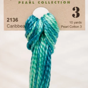 Pearl Cotton 3 2136 Caribbean Weeks Dye Works