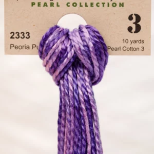 Pearl Cotton 3 2333 Peoria Purple Weeks Dye Works