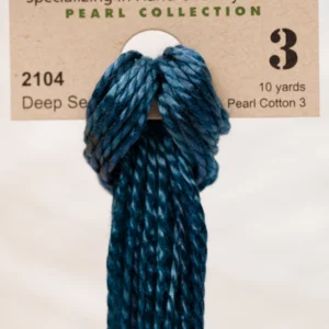 Pearl Cotton 3 2104 Deep Sea Weeks Dye Works