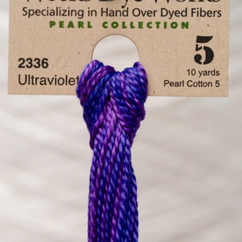 Pearl Cotton 5 2336 Ultraviolet Weeks Dye Works