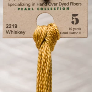 Pearl Cotton 5 2219	 Whiskey Weeks Dye Works