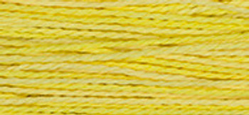 Pearl Cotton 8 2217 Lemon Chiffon Weeks Dye Works 