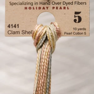 Pearl Cotton 5 4141 Clam Shell Weeks Dye Works