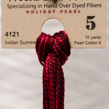 Pearl Cotton 5 4121 Indian Summer Weeks Dye Works