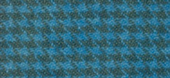 Weeks Dye Works Houndstooth Fat Quarter Wool 2117	 Electric Blue